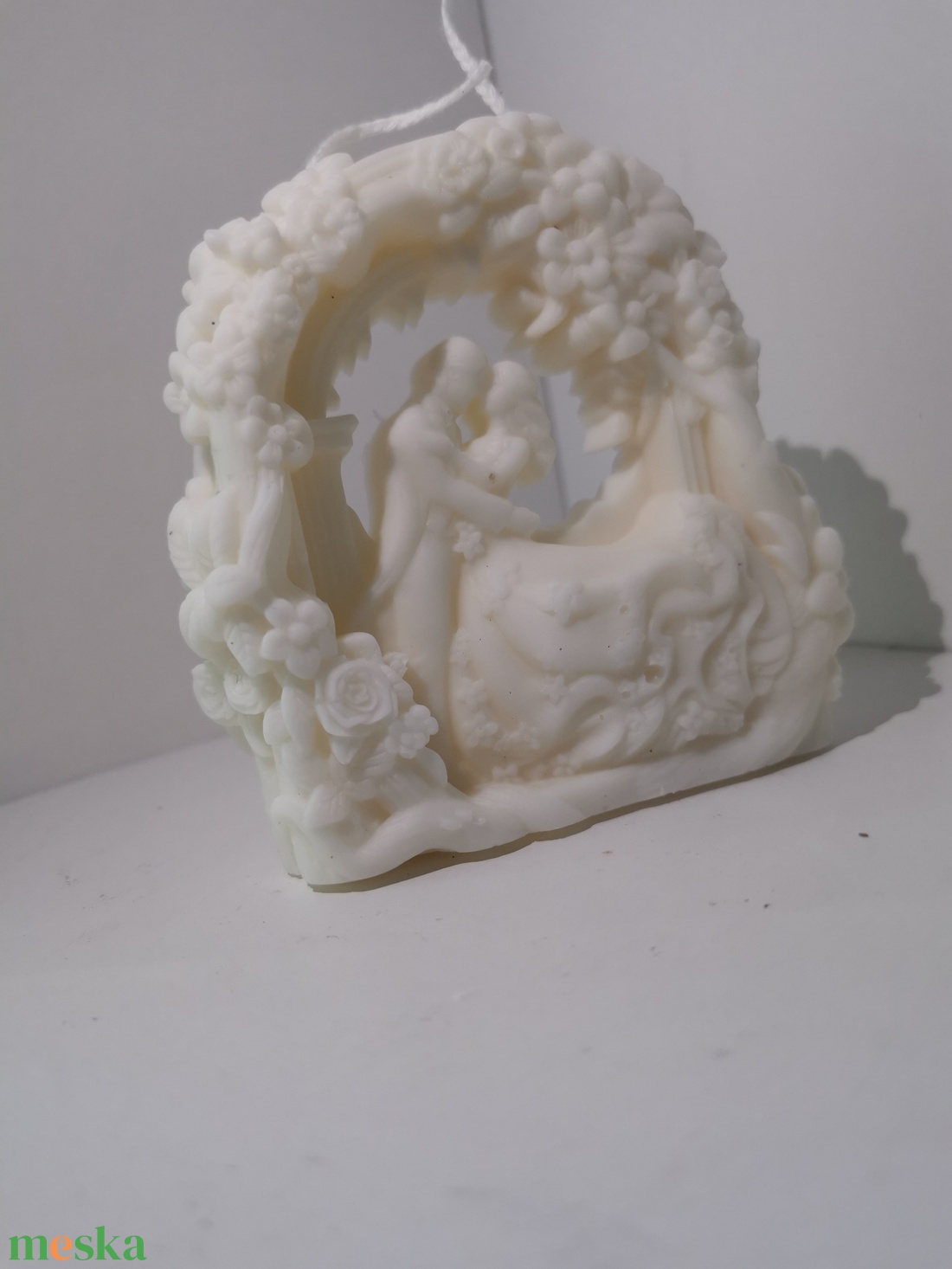 Álomesküvő 2 szójaviasz gyertya - otthon & életmód - gyertya, illat, aroma - gyertya - Meska.hu