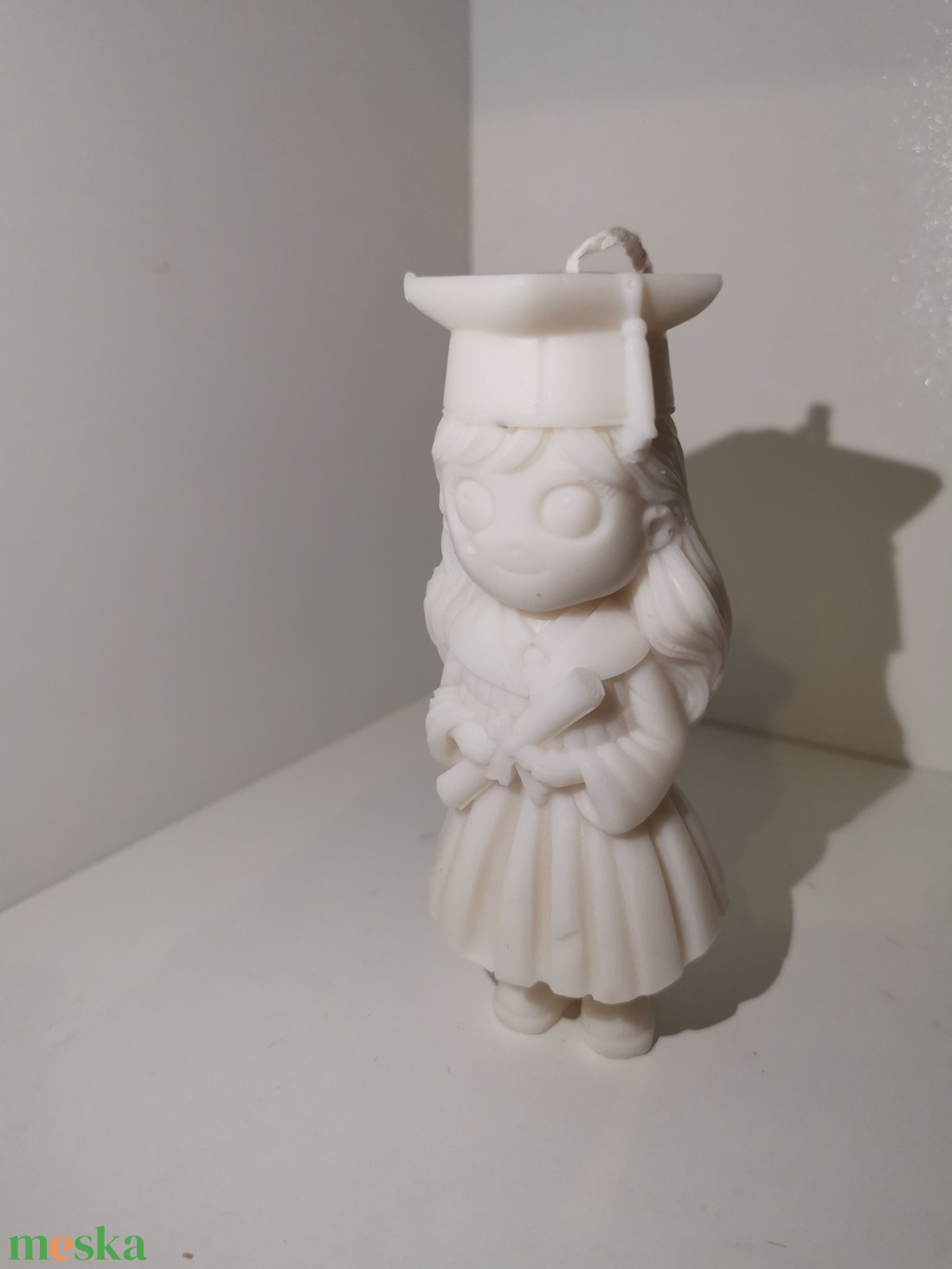 Ballagó kislány gyertya  - otthon & életmód - gyertya, illat, aroma - gyertya - Meska.hu