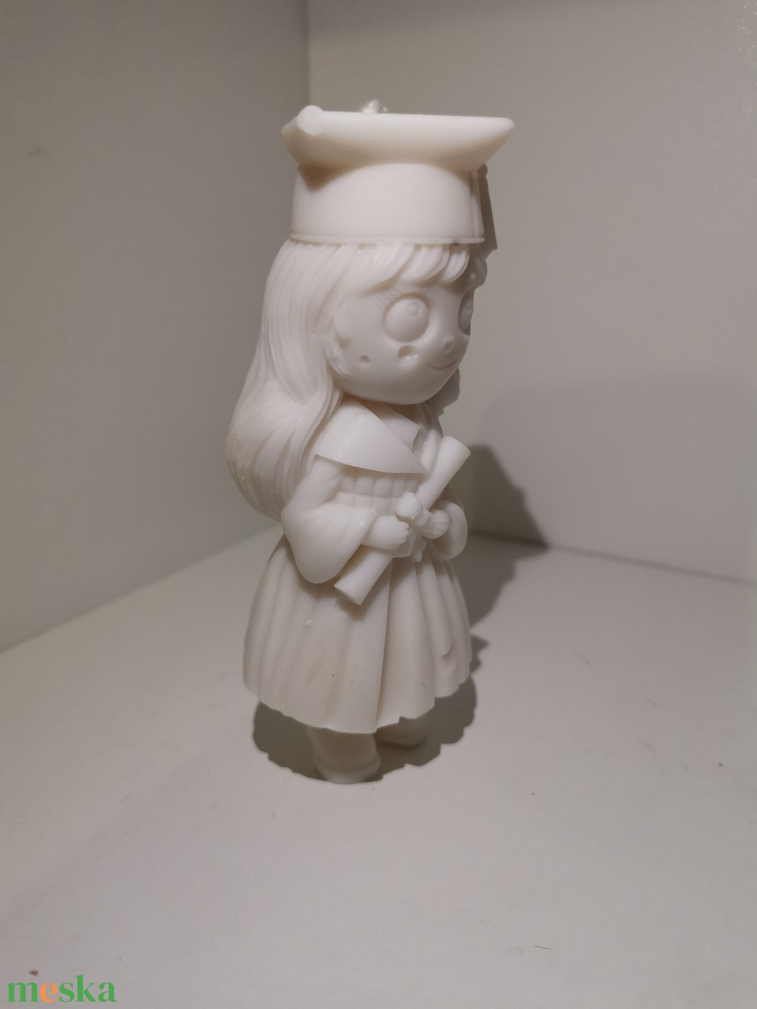 Ballagó kislány gyertya  - otthon & életmód - gyertya, illat, aroma - gyertya - Meska.hu