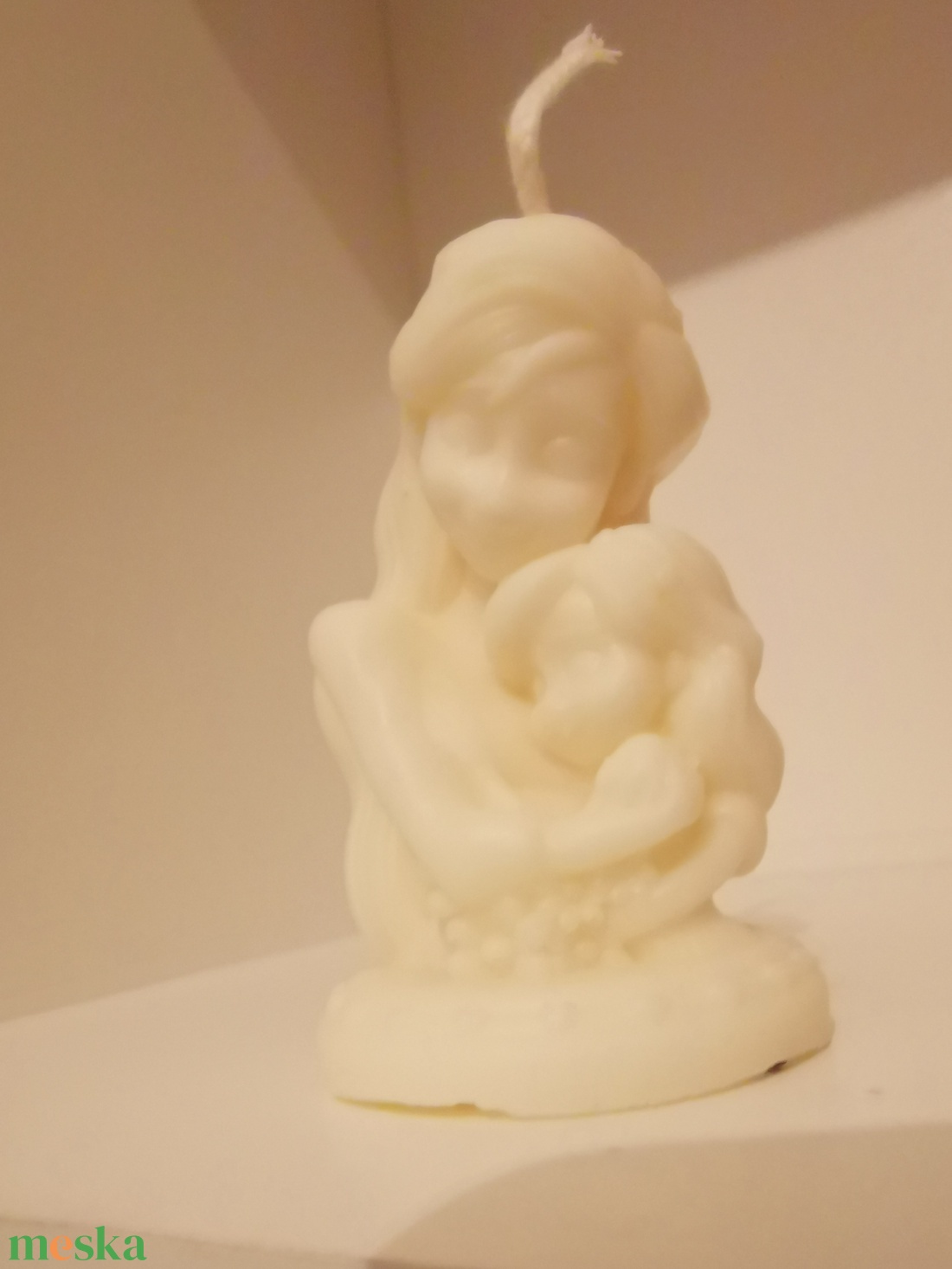 Anyáknapja I. Szójaviasz gyertya - kellékek & szerszámok - dekorációs kellékek - dekorációs gyertya - Meska.hu