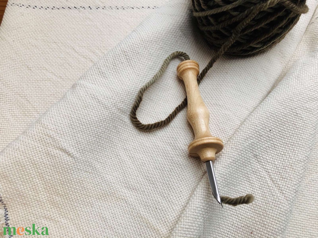 Hímzővászon - punch needle technikához, rug warp - kellékek & szerszámok - méteráru - pamut - Meska.hu