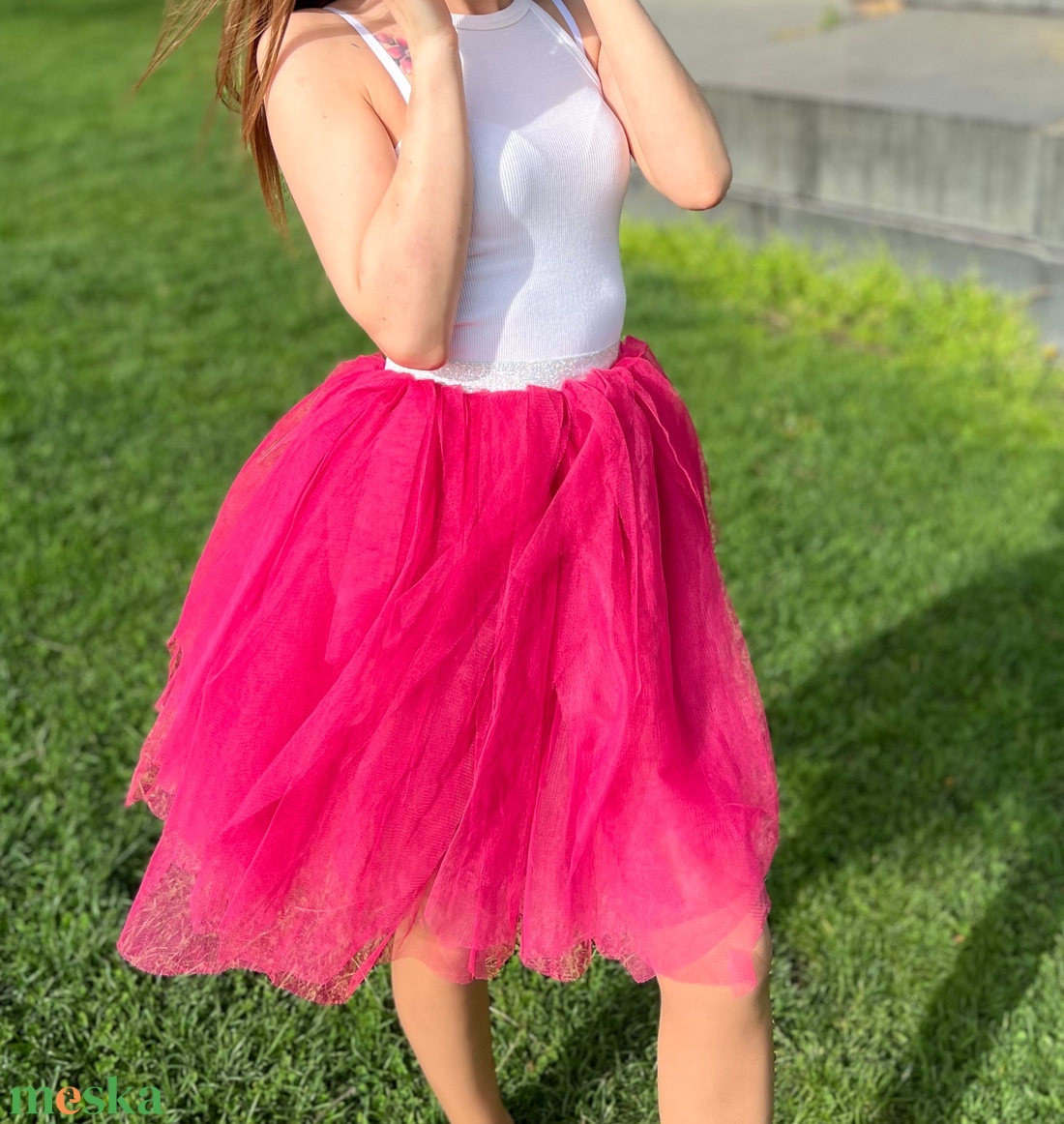 Pink tüllszoknya - ruha & divat - női ruha - alkalmi ruha & estélyi ruha - Meska.hu Pink tüllszoknya - ruha & divat - női ruha - alkalmi ruha & estélyi ruha - Meska.hu