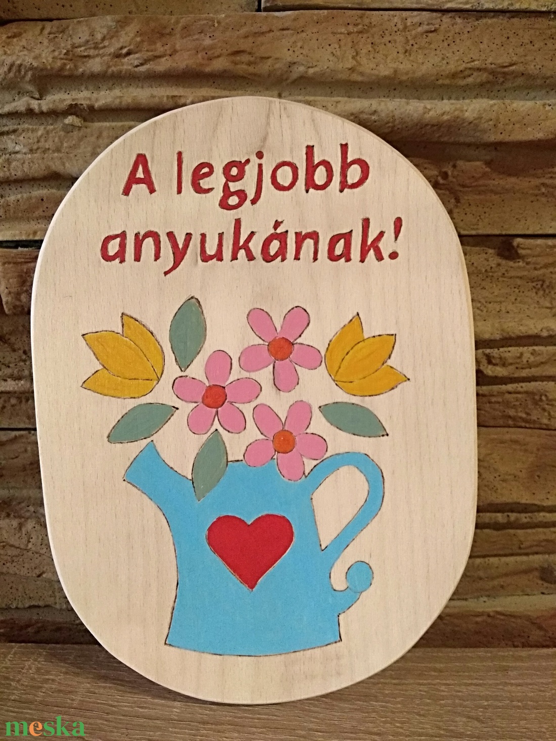 Anya köszöntő tábla - esküvő - emlék & ajándék - szülőköszöntő ajándék - Meska.hu