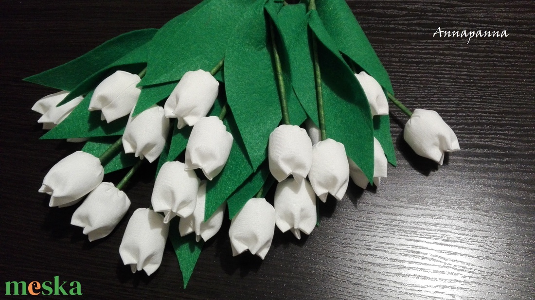 Textil tulipán - - Meska.hu Textil tulipán - - Meska.hu