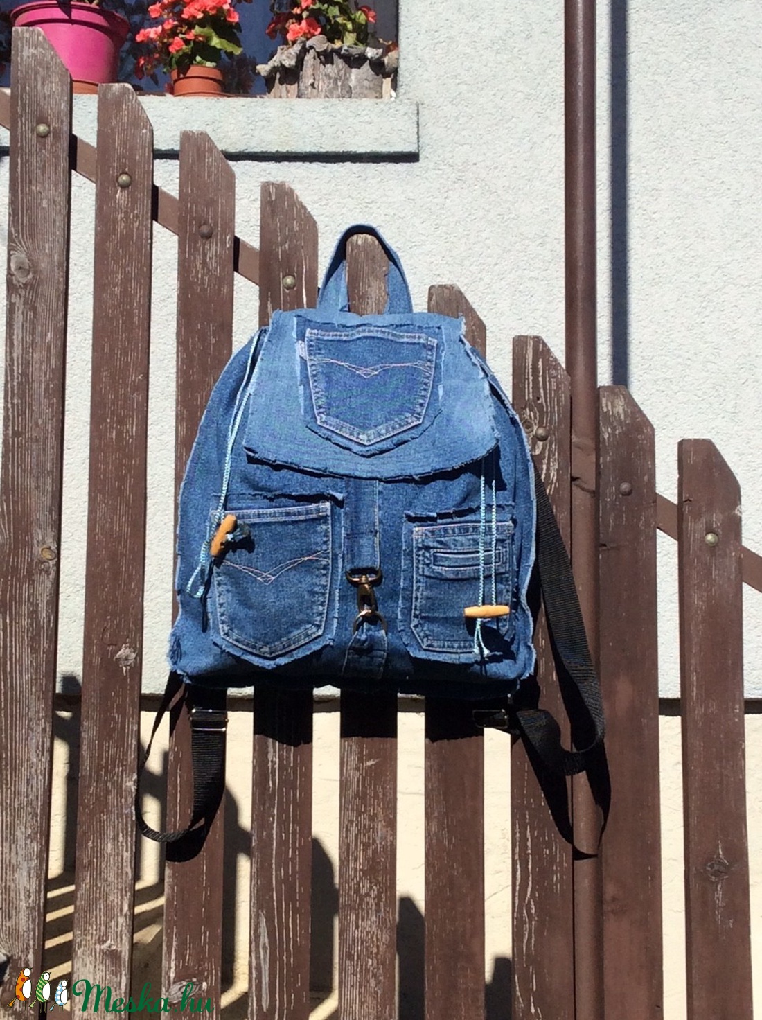 Farmer hátizsák újrahasznosított anyagból - táska & tok - hátizsák - hátizsák - Meska.hu