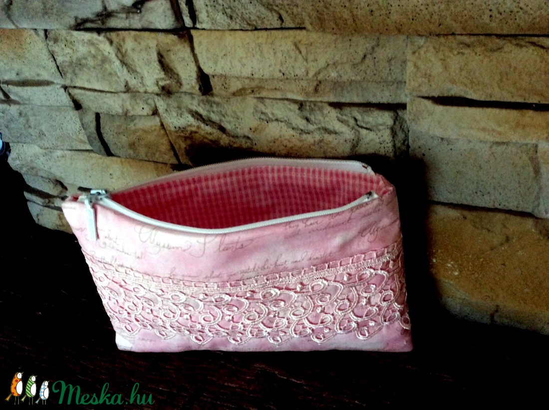 Halványrózsaszin neszesszer - táska & tok - neszesszer - Meska.hu