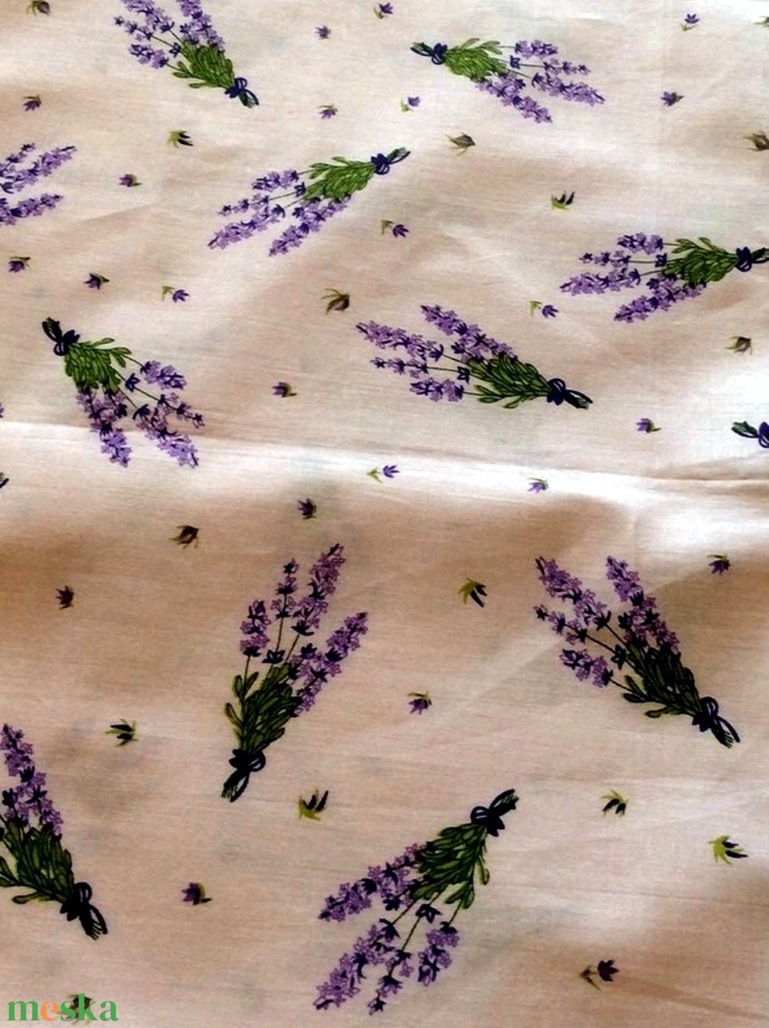 Levendulamintás asztalterítő - otthon & életmód - konyhafelszerelés, tálalás - tálalás - terítő - Meska.hu