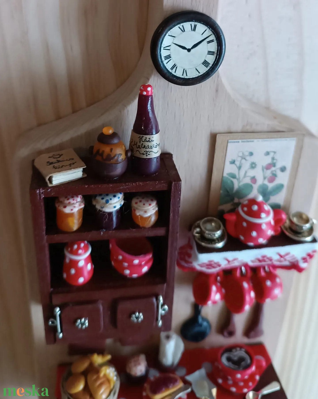 Reggeli a pöttyös konyhában lakásdekor, lakásdekoráció - otthon & életmód - dekoráció - dísztárgy - Meska.hu