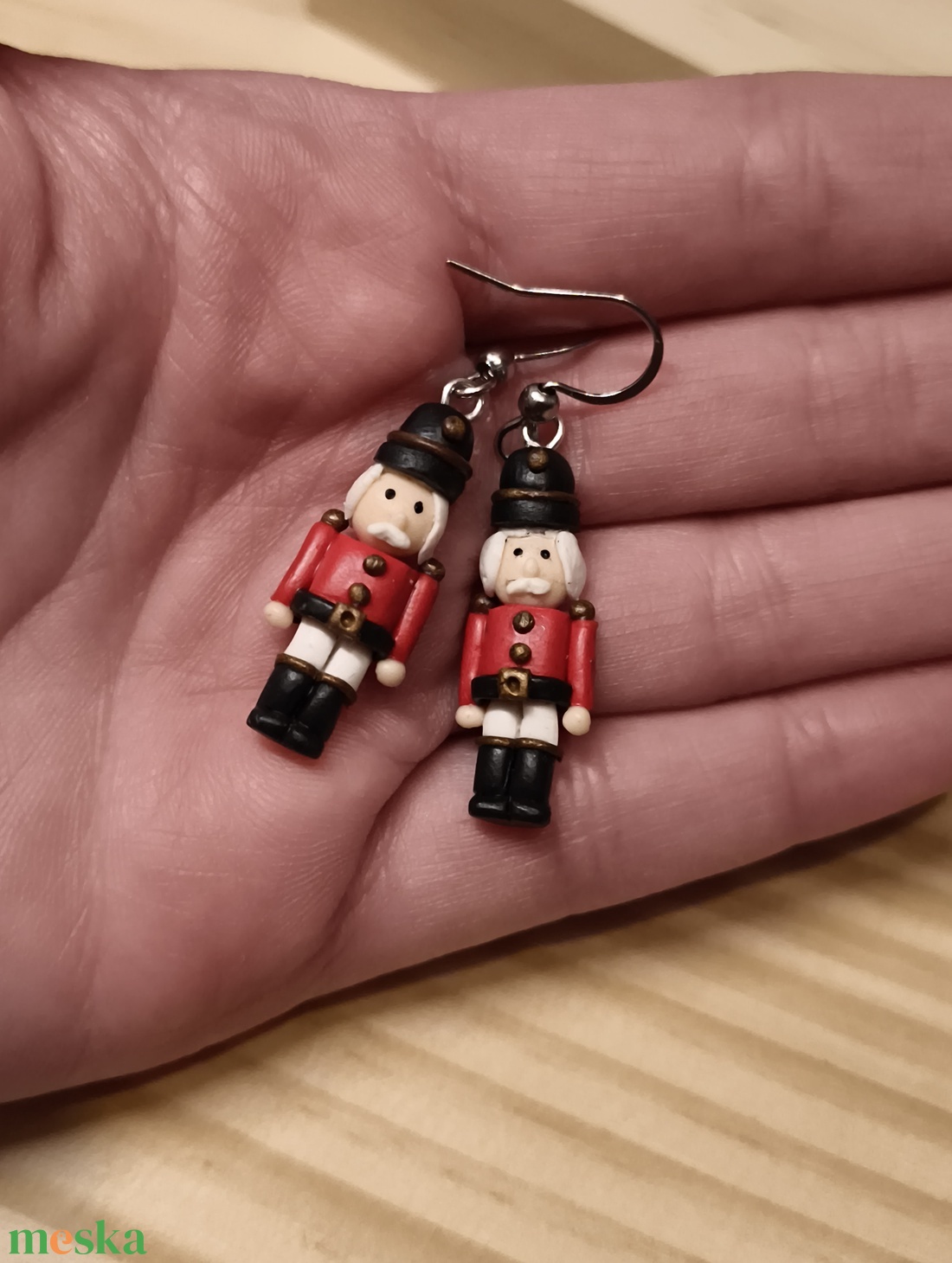 Diótörő ékszerszett, ünnepi, karácsonyi ékszerszett - ékszer - ékszerszett - Meska.hu