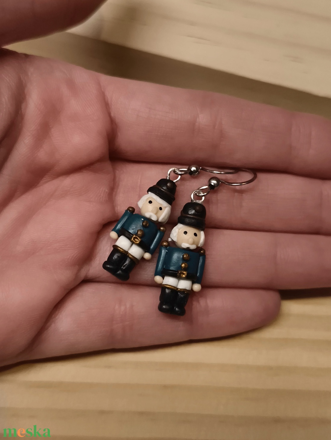 Diótörő ékszerszett, ünnepi, karácsonyi ékszerszett - ékszer - ékszerszett - Meska.hu