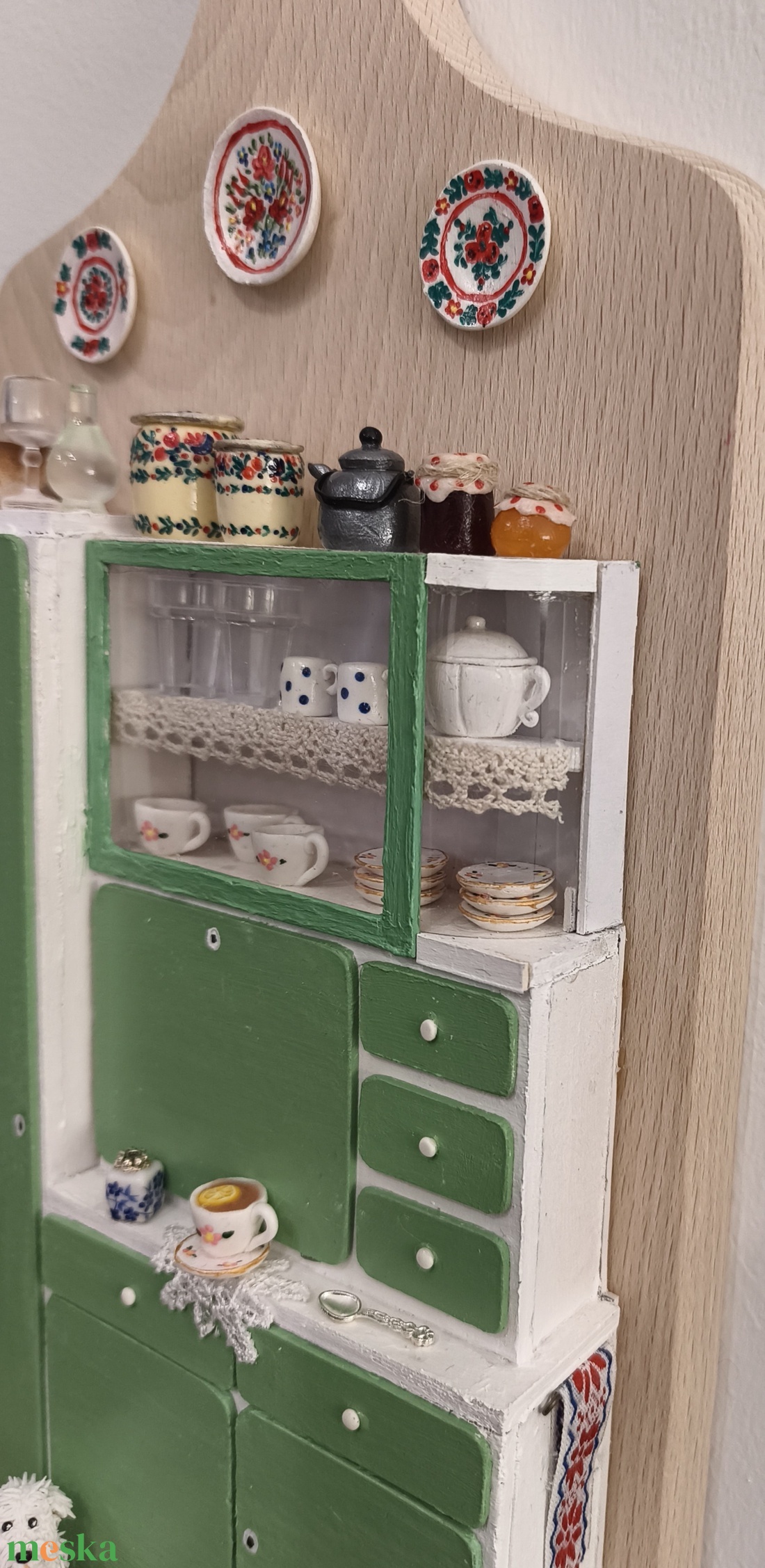 Miniatűr retro konyha - otthon & életmód - dekoráció - dísztárgy - Meska.hu