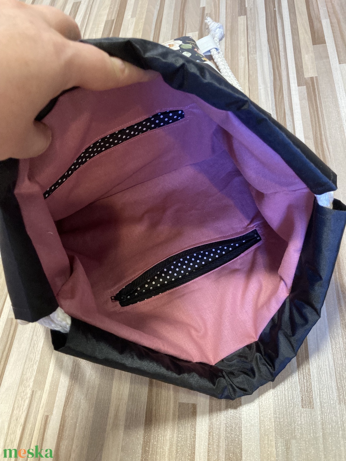 Vízálló Gym Bag - táska & tok - hátizsák - tornazsák, gymbag - Meska.hu