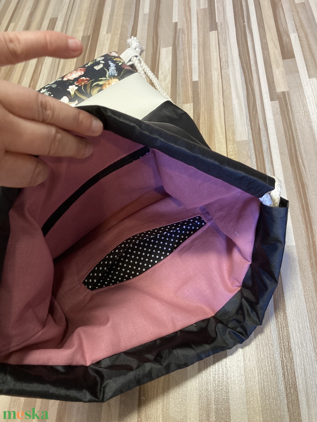 Vízálló Gym Bag - táska & tok - hátizsák - tornazsák, gymbag - Meska.hu