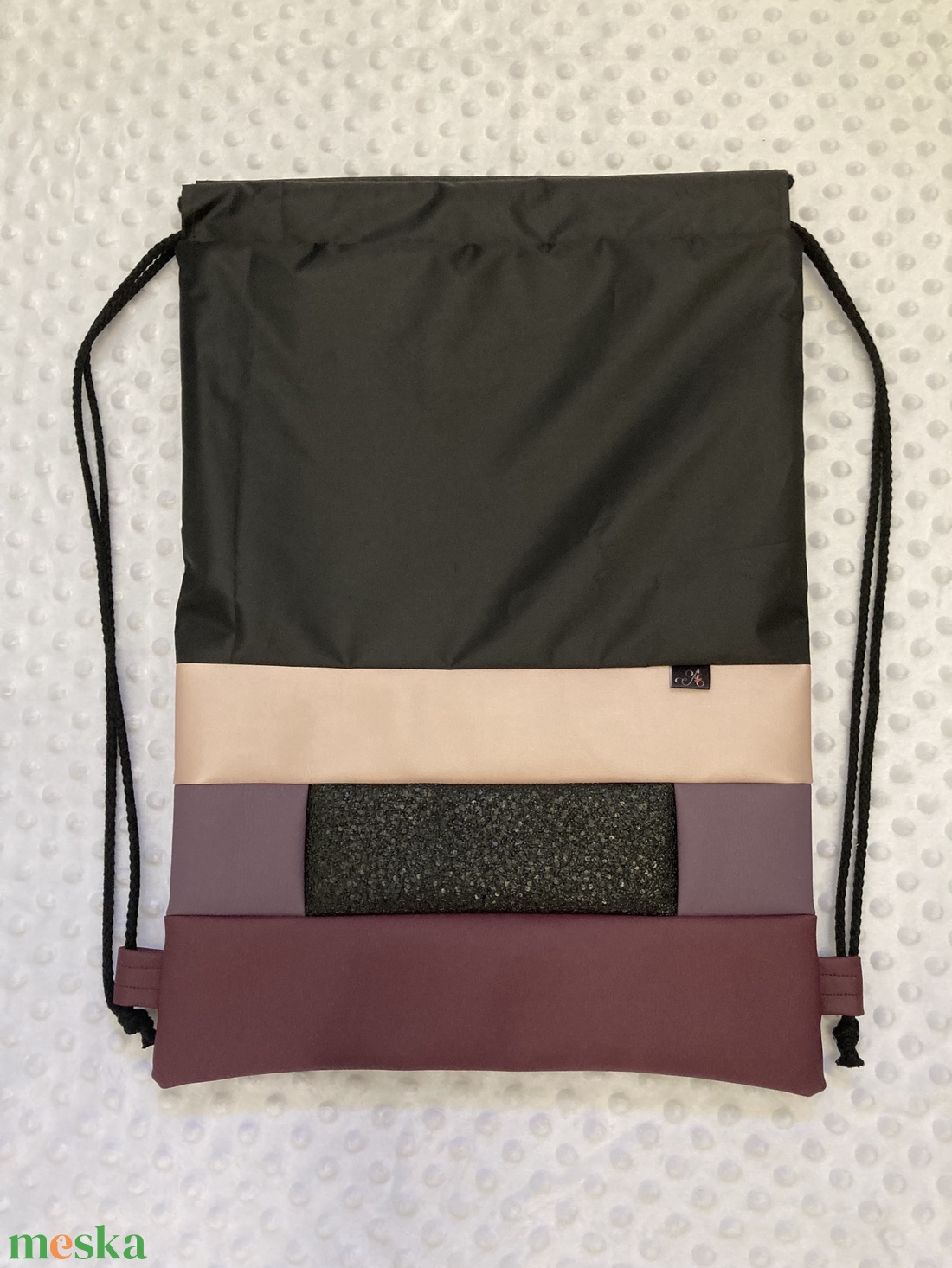 Vízálló Gym bag. Szilva - táska & tok - hátizsák - tornazsák, gymbag - Meska.hu Vízálló Gym bag. Szilva - táska & tok - hátizsák - tornazsák, gymbag - Meska.hu