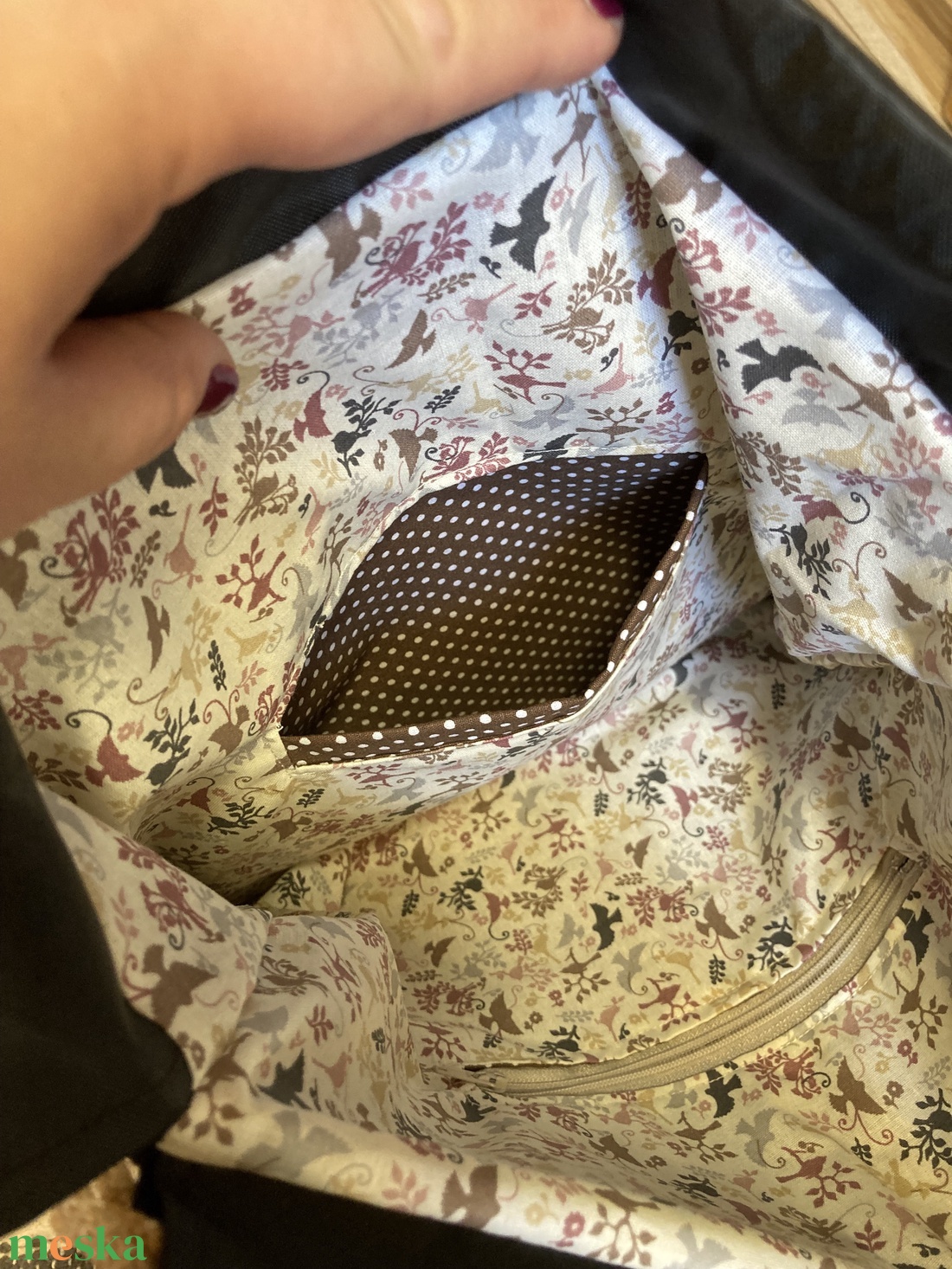 Vízálló Gym bag. Elegancia - táska & tok - hátizsák - tornazsák, gymbag - Meska.hu