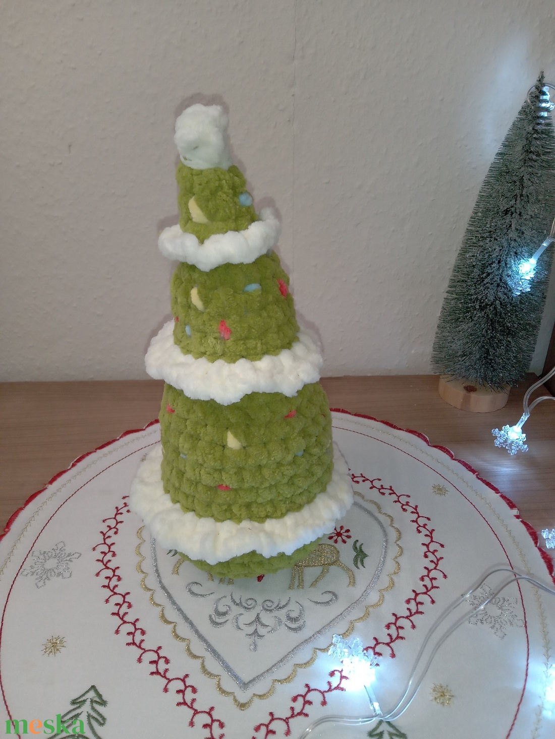 Karácsonyi horgolt játék  - játék & sport - plüssállat & játékfigura - más figura - Meska.hu