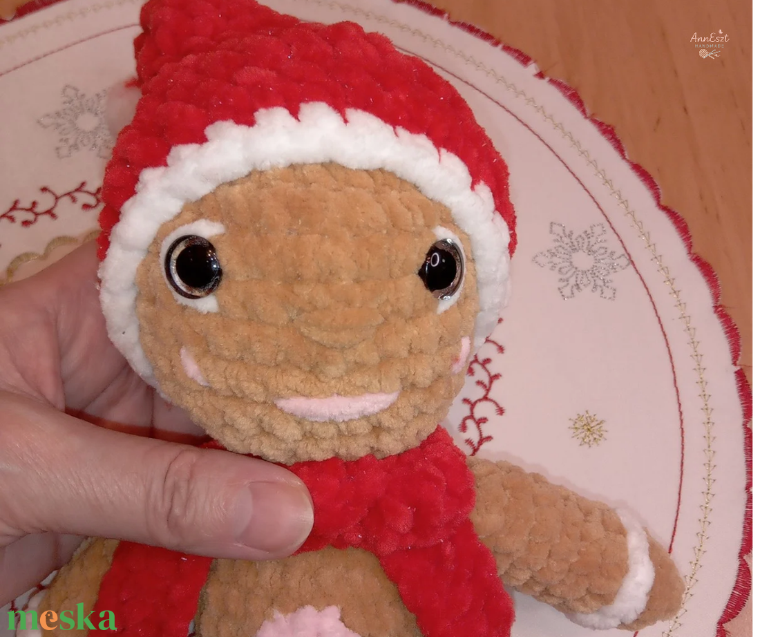 Mézi horgolt baba  - játék & sport - baba & babaház - öltöztethető baba - Meska.hu