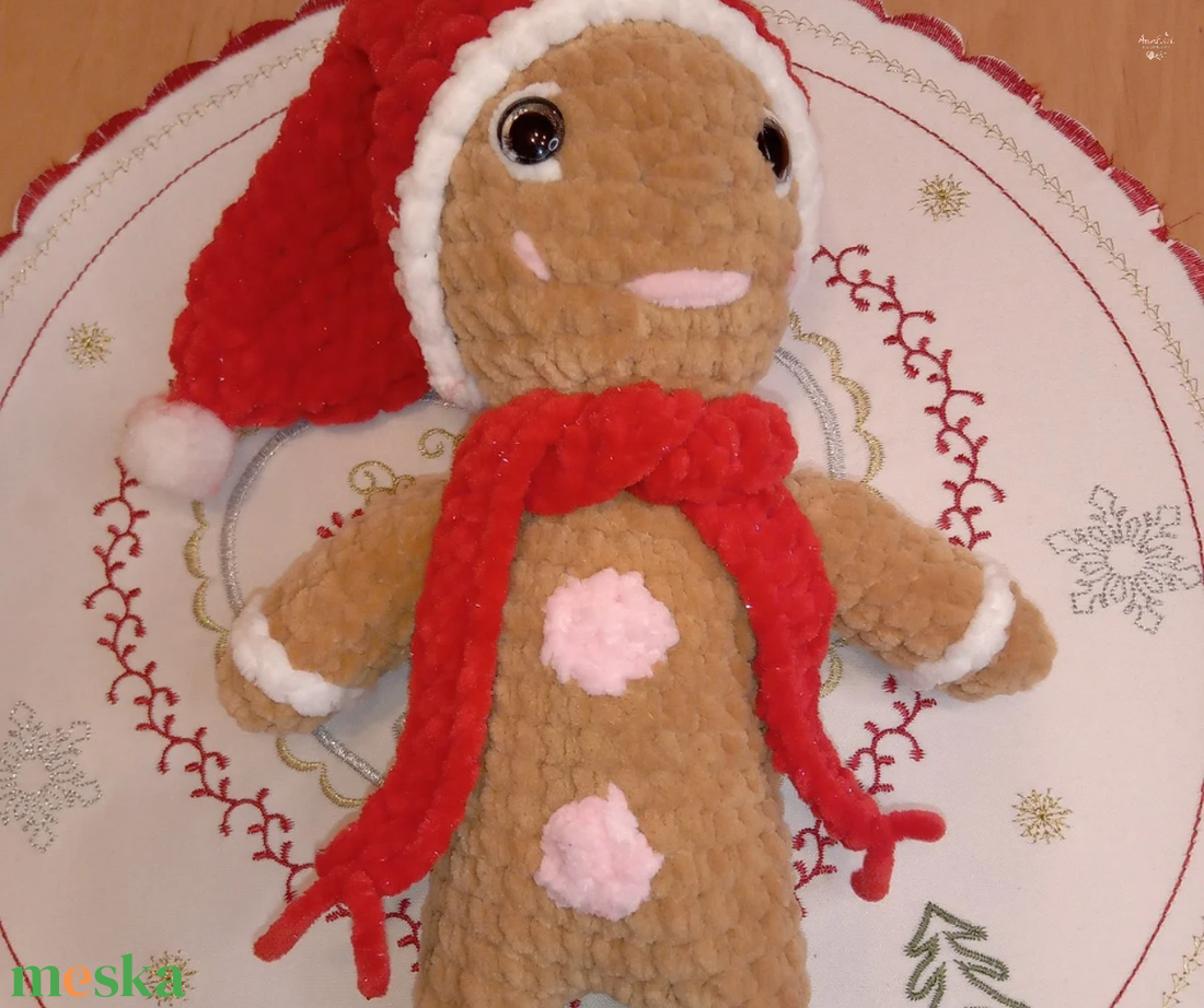 Mézi horgolt baba  - játék & sport - baba & babaház - öltöztethető baba - Meska.hu