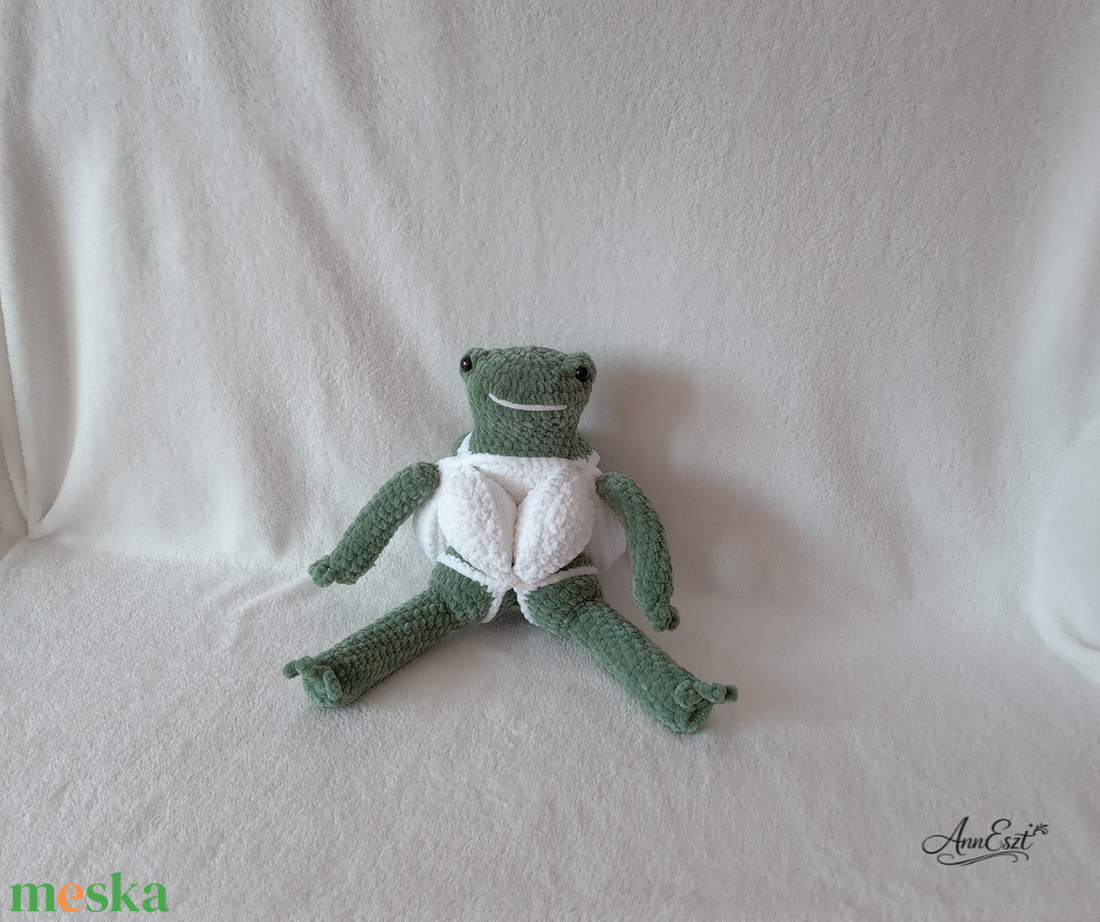 Puzzle horgolt amigurumi -Békuri-fejlesztő játék - baba - mama - baba játékok - mozgásfejlesztő játékok - Meska.hu