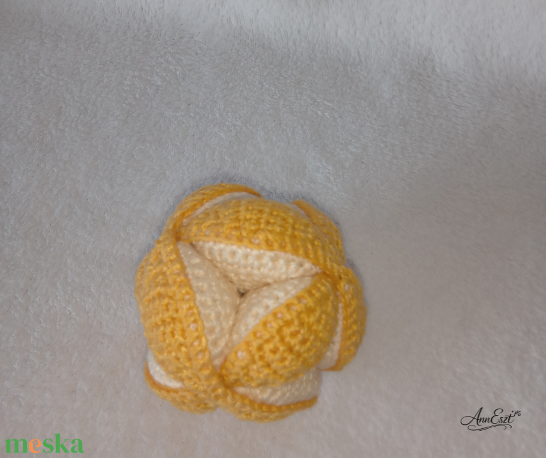 Amish puzzle labda - baba - mama - baba játékok - mozgásfejlesztő játékok - Meska.hu