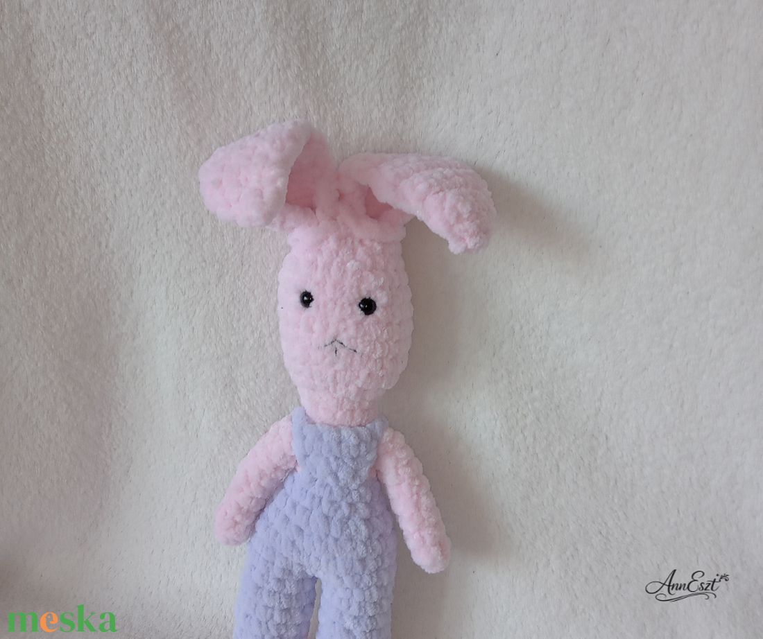 Lara pihe puha nyuszi - baba - mama - baba játékok - szundikendő, alvóka - Meska.hu