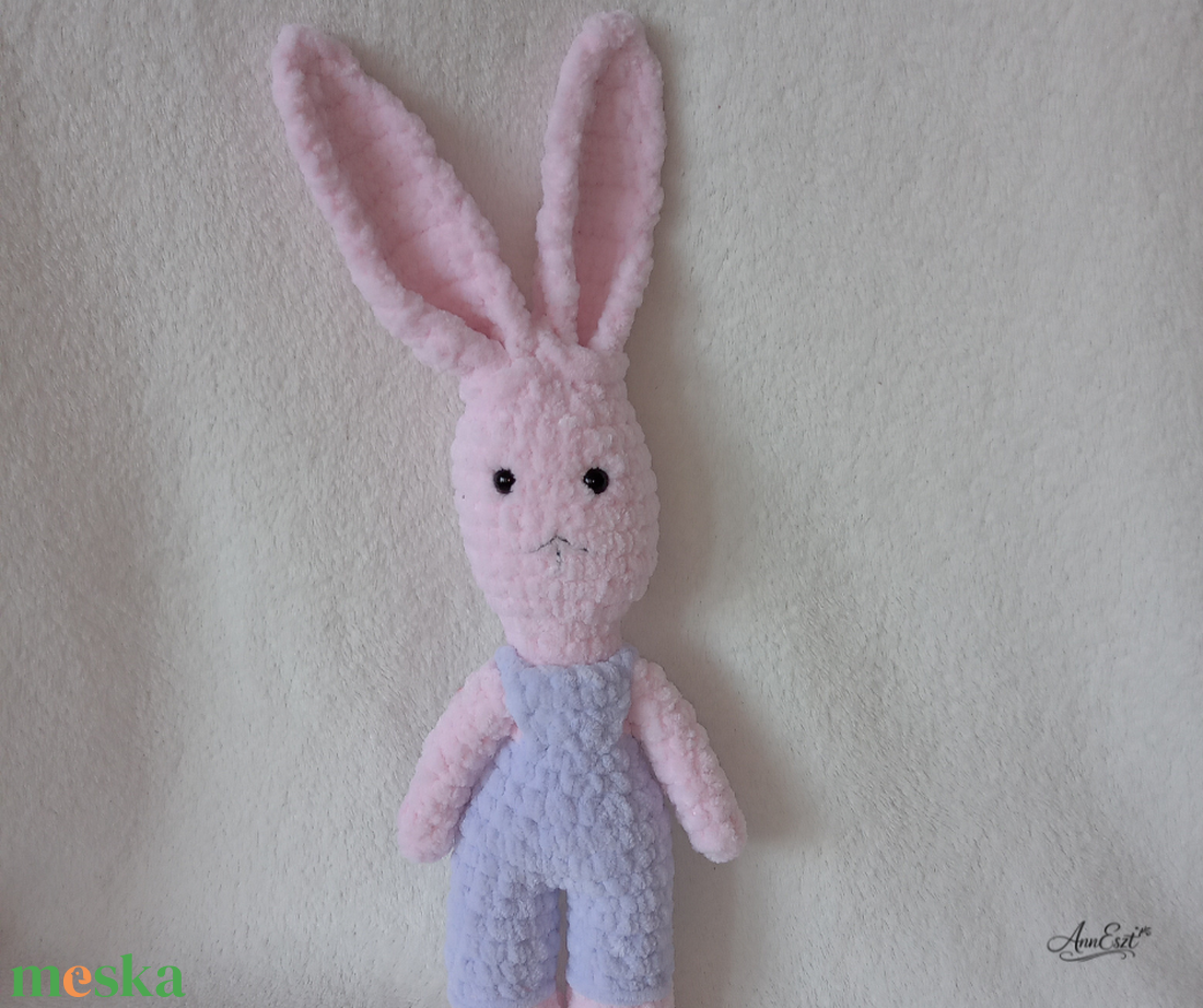 Lara pihe puha nyuszi - baba - mama - baba játékok - szundikendő, alvóka - Meska.hu