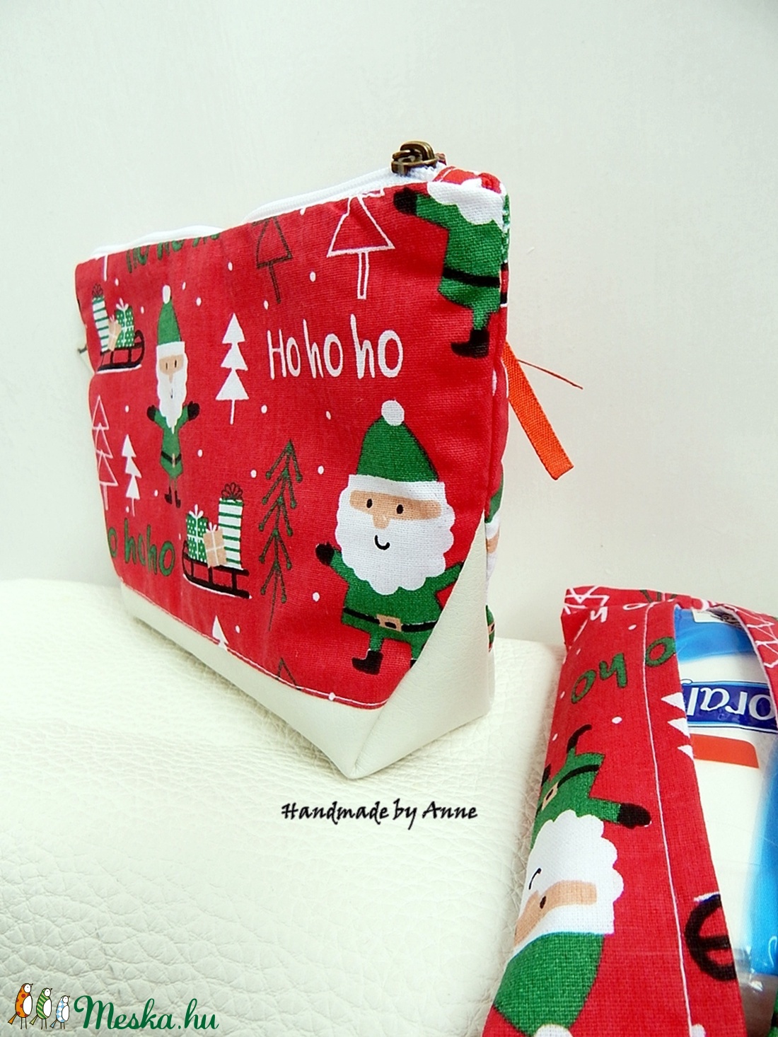 Ho ho ho - mikulás neszesszer szett - táska & tok - neszesszer - Meska.hu Ho ho ho - mikulás neszesszer szett - táska & tok - neszesszer - Meska.hu