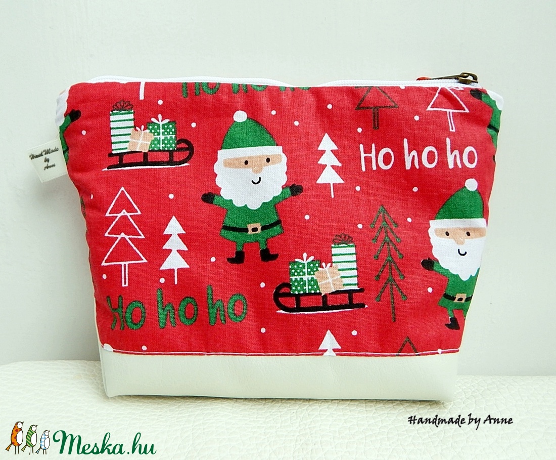 Ho ho ho - mikulás neszesszer szett - táska & tok - neszesszer - Meska.hu Ho ho ho - mikulás neszesszer szett - táska & tok - neszesszer - Meska.hu