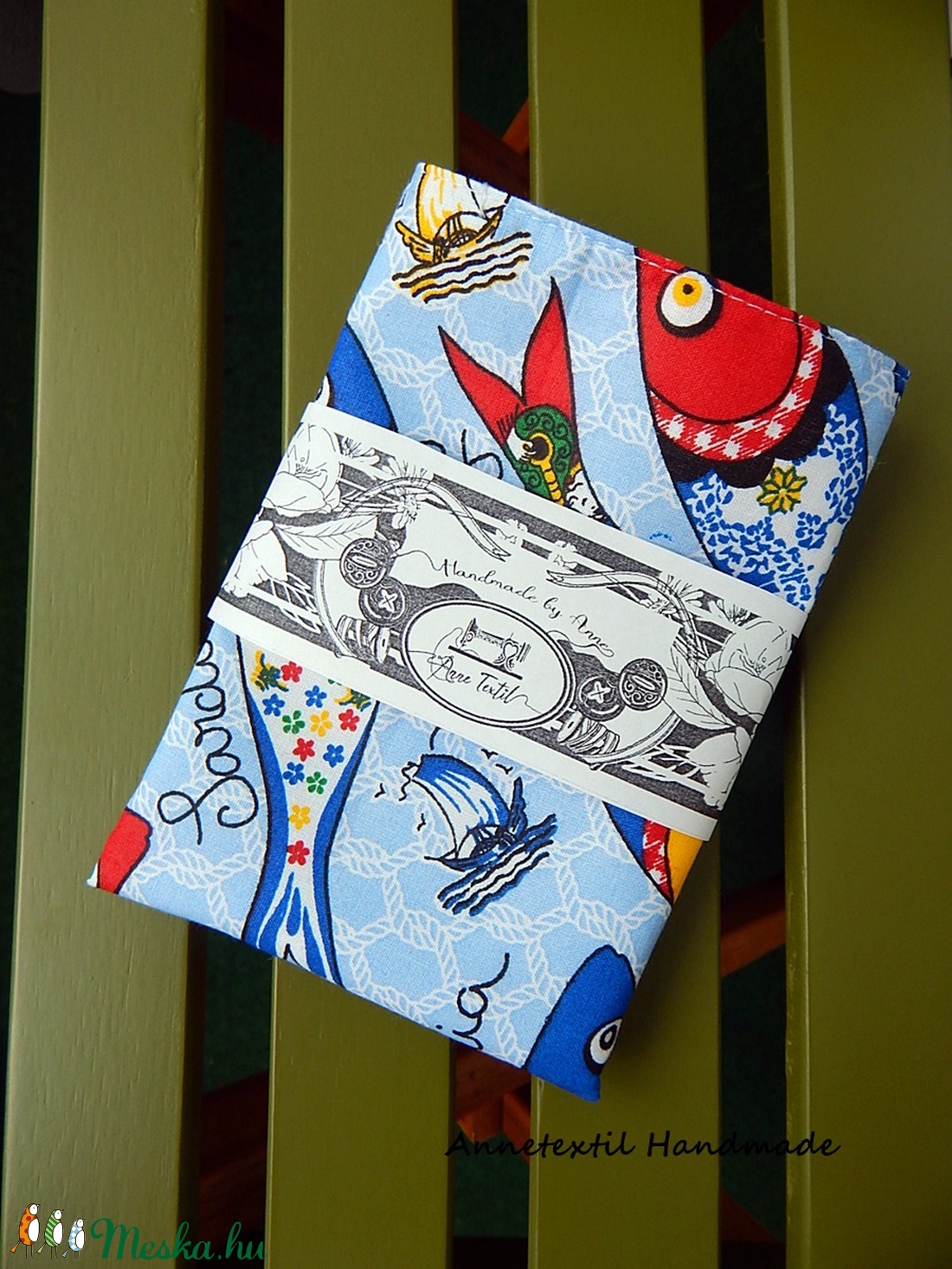 Wrap bag - vízhatlan szalvéta Sardinia - táska & tok - uzsonna- & ebéd tartó - szendvics csomagoló - Meska.hu Wrap bag - vízhatlan szalvéta Sardinia - táska & tok - uzsonna- & ebéd tartó - szendvics csomagoló - Meska.hu