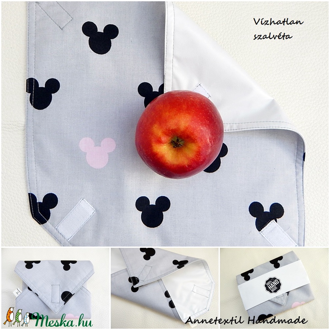 Vízhatlan uzsonnás táska szett - Kids bag set - Mickey - táska & tok - uzsonna- & ebéd tartó - Meska.hu Vízhatlan uzsonnás táska szett - Kids bag set - Mickey - táska & tok - uzsonna- & ebéd tartó - Meska.hu