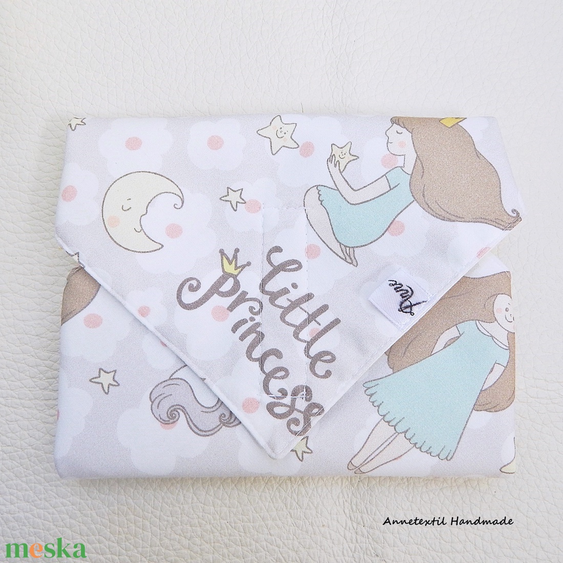 Újraszalvéta  kis hercegnő mintás prémium csomagoló - táska & tok - uzsonna- & ebéd tartó - szendvics csomagoló - Meska.hu
