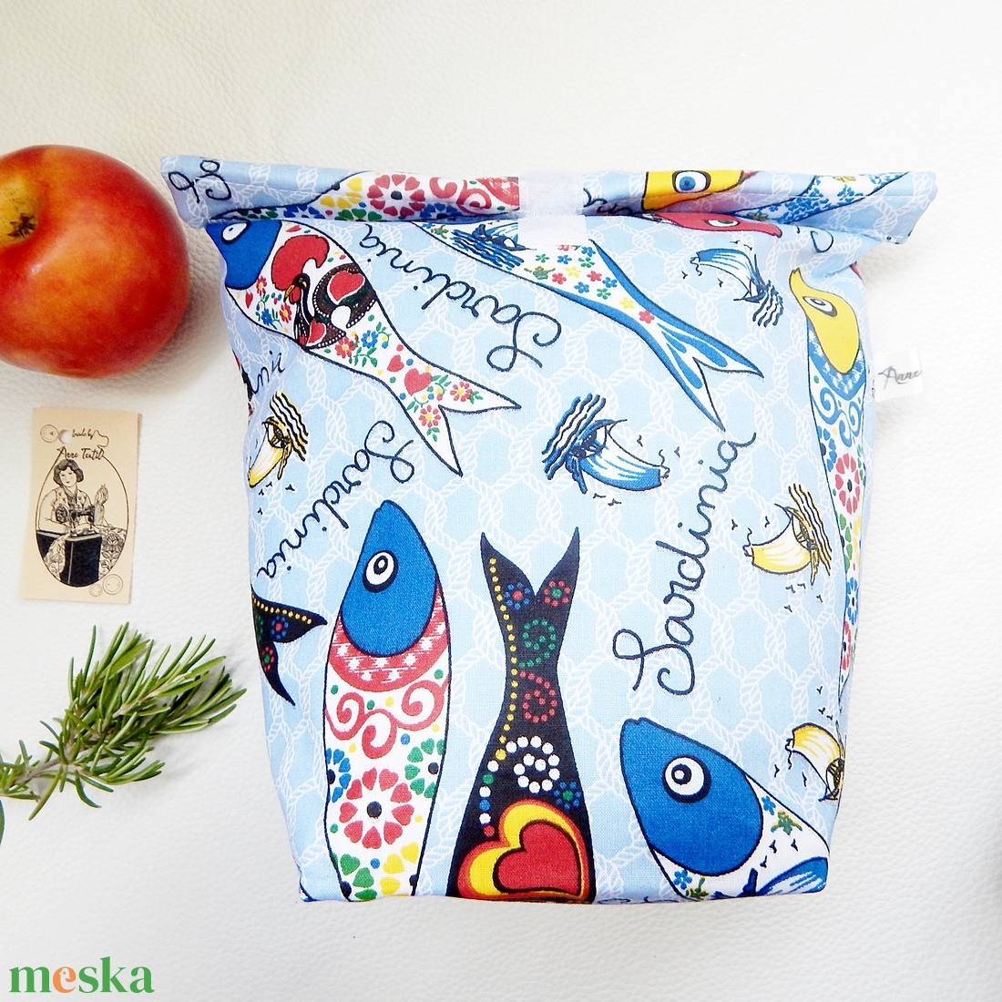 Uzsonnás zsák szardinia mandala mintával Roll-up Lunch Bag zero waste csomagolás - táska & tok - uzsonna- & ebéd tartó - ebéd tasak, doboz - Meska.hu Uzsonnás zsák szardinia mandala mintával Roll-up Lunch Bag zero waste csomagolás - táska & tok - uzsonna- & ebéd tartó - ebéd tasak, doboz - Meska.hu