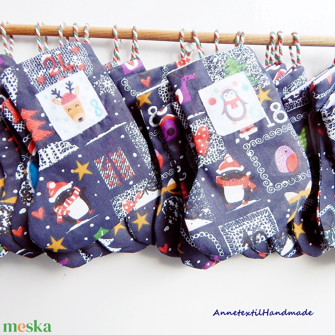 Adventi naptár bélelt csizma szett Calendar 2. - karácsony - adventi díszek - adventi naptár - Meska.hu Adventi naptár bélelt csizma szett Calendar 2. - karácsony - adventi díszek - adventi naptár - Meska.hu