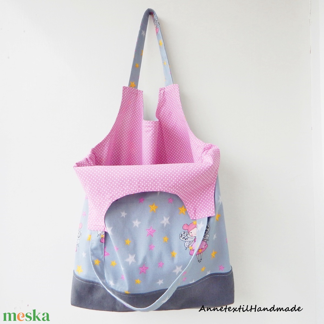 Tündér - nagy méretű öko szatyor - táska & tok - bevásárlás & shopper táska - shopper, textiltáska, szatyor - Meska.hu Tündér - nagy méretű öko szatyor - táska & tok - bevásárlás & shopper táska - shopper, textiltáska, szatyor - Meska.hu