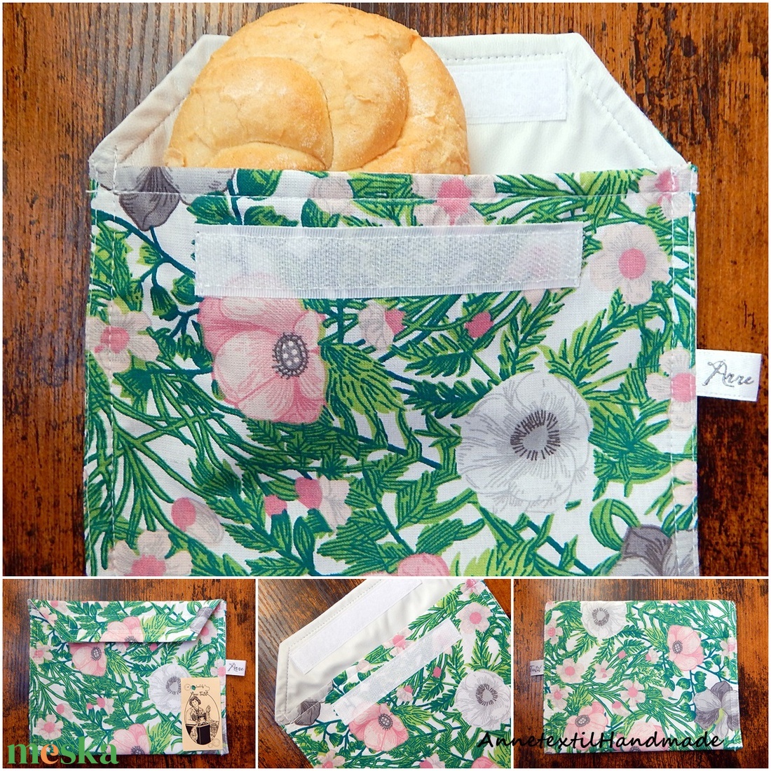 Uzsonnás tasak vízhatlan pipacsos snack bag - táska & tok - uzsonna- & ebéd tartó - szendvics csomagoló - Meska.hu Uzsonnás tasak vízhatlan pipacsos snack bag - táska & tok - uzsonna- & ebéd tartó - szendvics csomagoló - Meska.hu