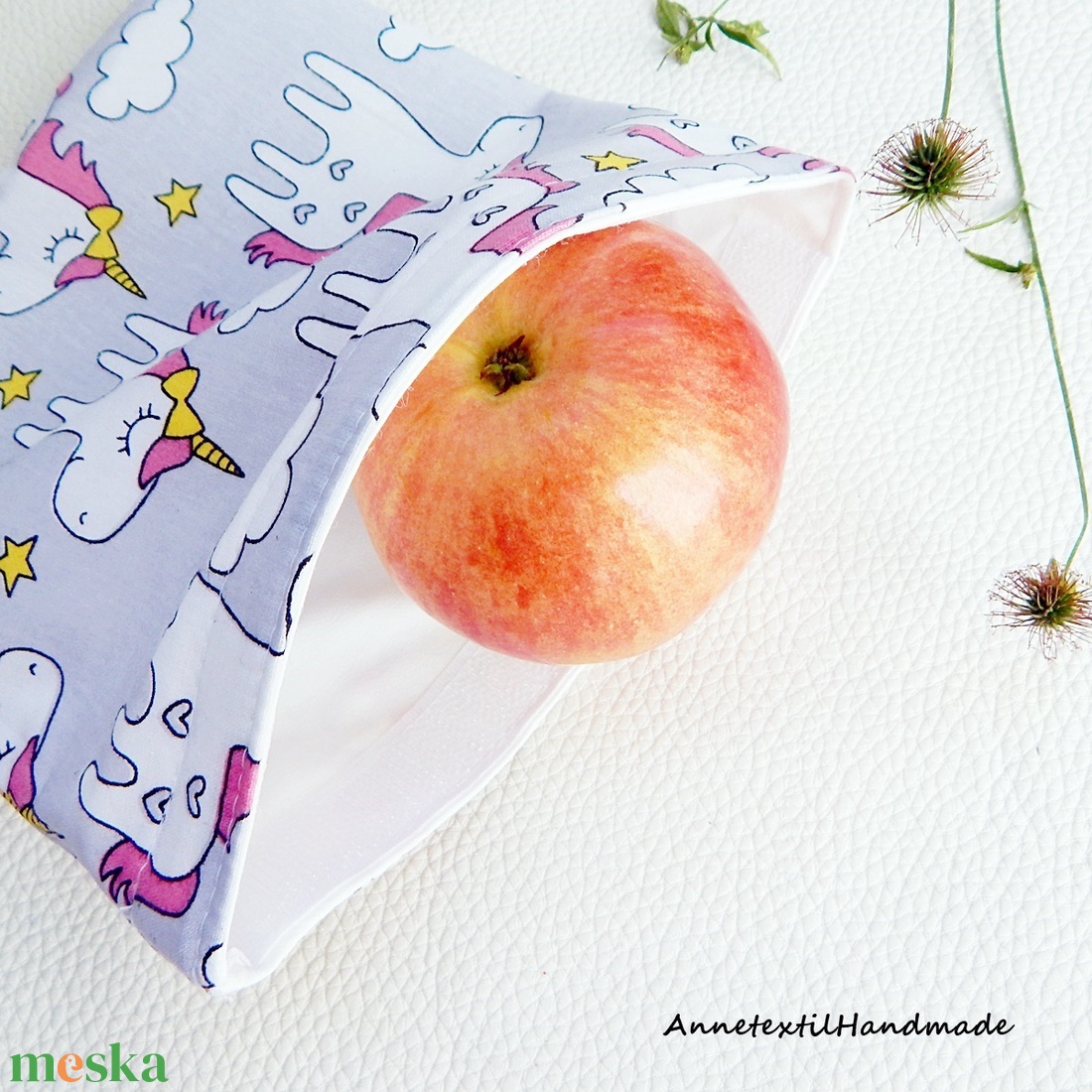 Uzsonnás tasak unikornis mintával Snack Bag zero waste csomagolás - táska & tok - uzsonna- & ebéd tartó - ebéd tasak, doboz - Meska.hu Uzsonnás tasak unikornis mintával Snack Bag zero waste csomagolás - táska & tok - uzsonna- & ebéd tartó - ebéd tasak, doboz - Meska.hu