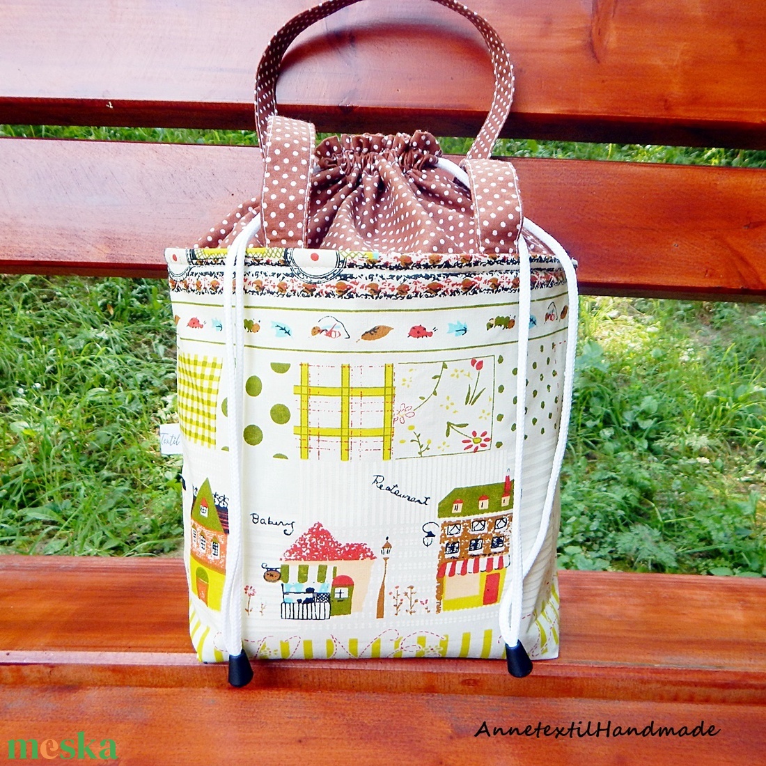 Uzsonnás táska, buszos kirándulás Tiny Bag - táska & tok - uzsonna- & ebéd tartó - ebéd tasak, doboz - Meska.hu