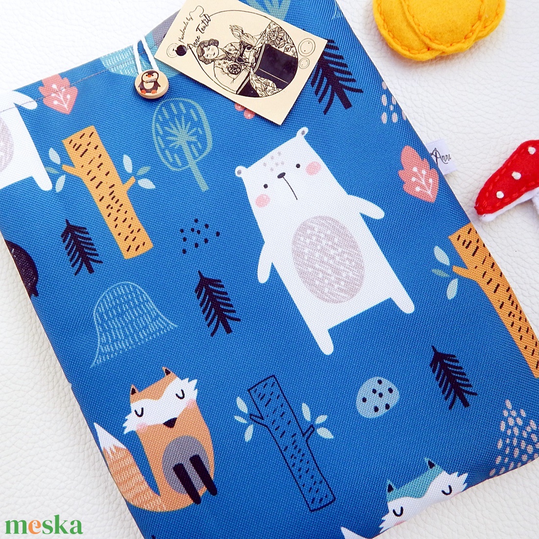 Könyvtok, tablettok, kék, macis, vízhatlan - táska & tok - ebook & tablet tok - Meska.hu  Könyvtok, tablettok, kék, macis, vízhatlan - táska & tok - ebook & tablet tok - Meska.hu