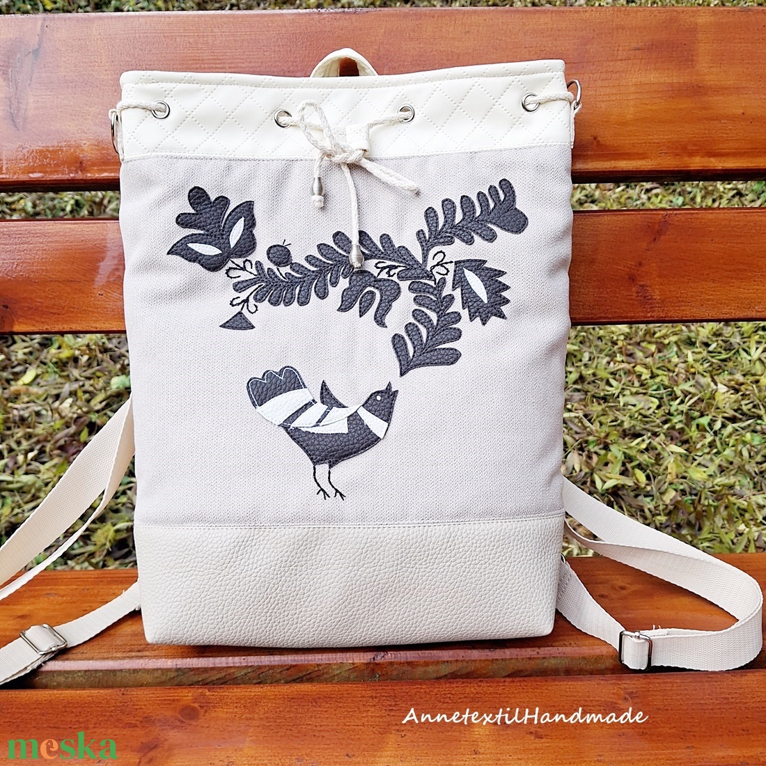 Magyar népmesék többfunkciós hátizsák/oldaltáska  - táska & tok - hátizsák - hátizsák - Meska.hu