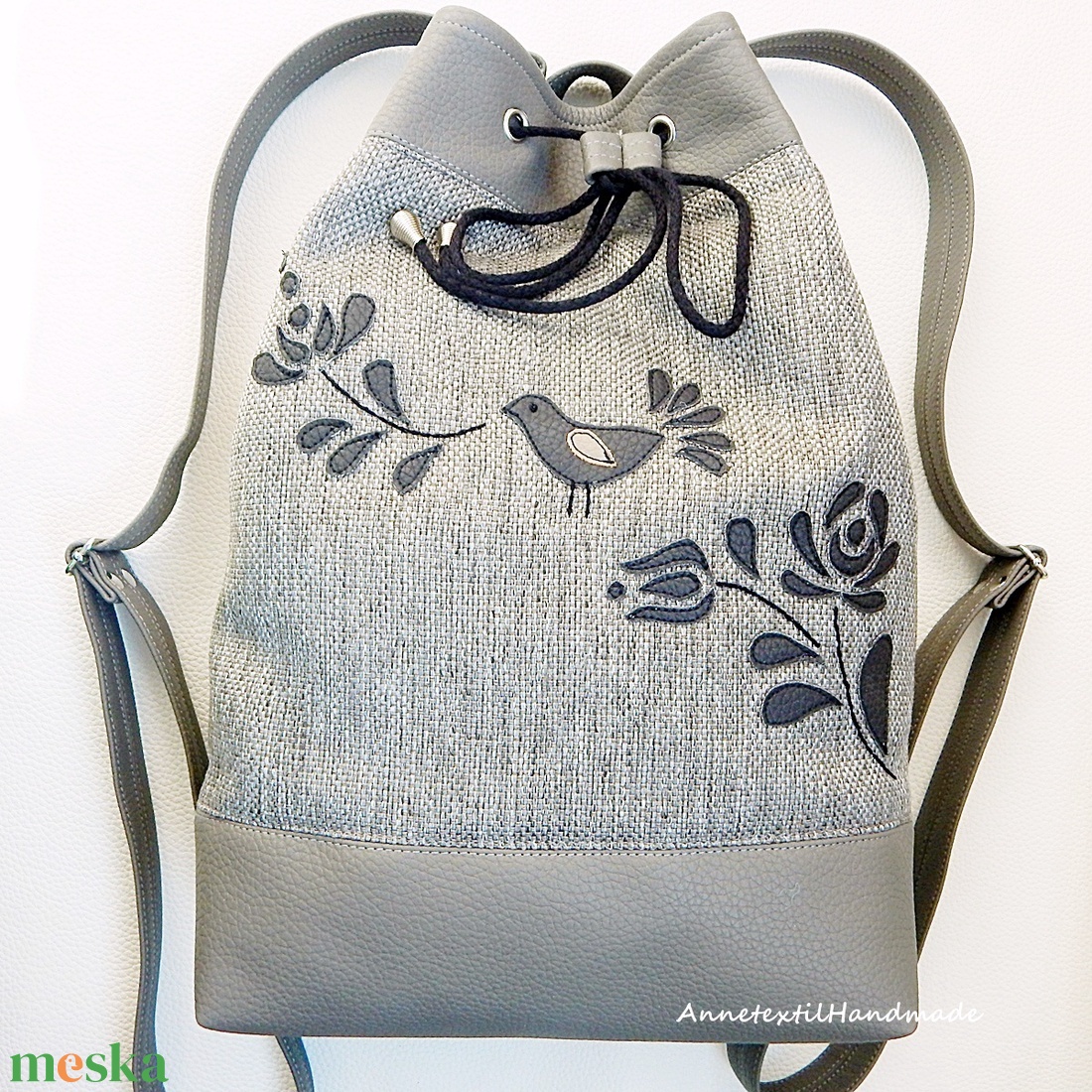 Kalocsai madaras többfunkciós hátizsák - táska & tok - hátizsák - hátizsák - Meska.hu
