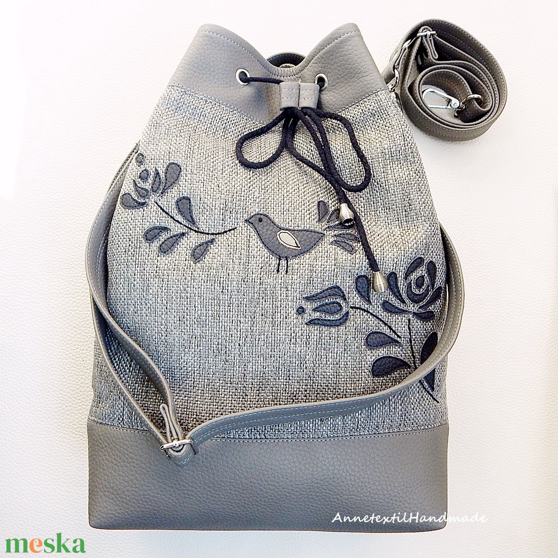 Kalocsai madaras többfunkciós hátizsák - táska & tok - hátizsák - hátizsák - Meska.hu