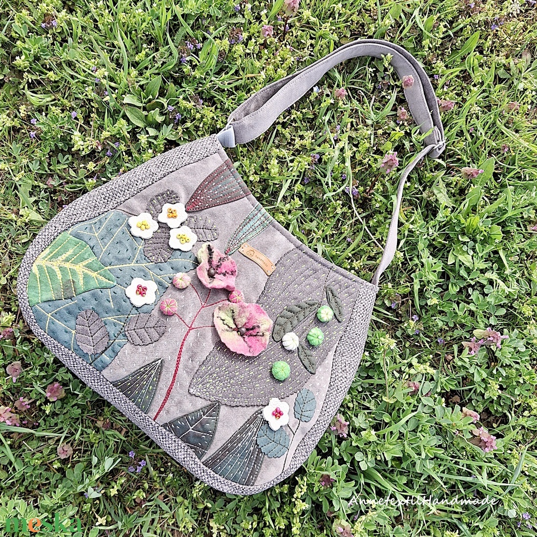 Nagy méretű pakolós válltáska BigBag A tavasz hírnöke - táska & tok - kézitáska & válltáska - nagy pakolós táska - Meska.hu