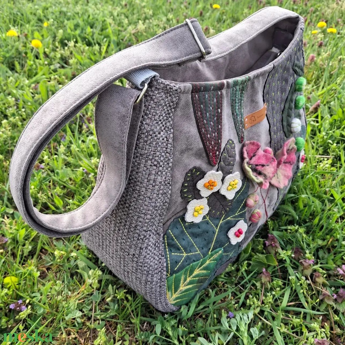 Nagy méretű pakolós válltáska BigBag A tavasz hírnöke - táska & tok - kézitáska & válltáska - nagy pakolós táska - Meska.hu