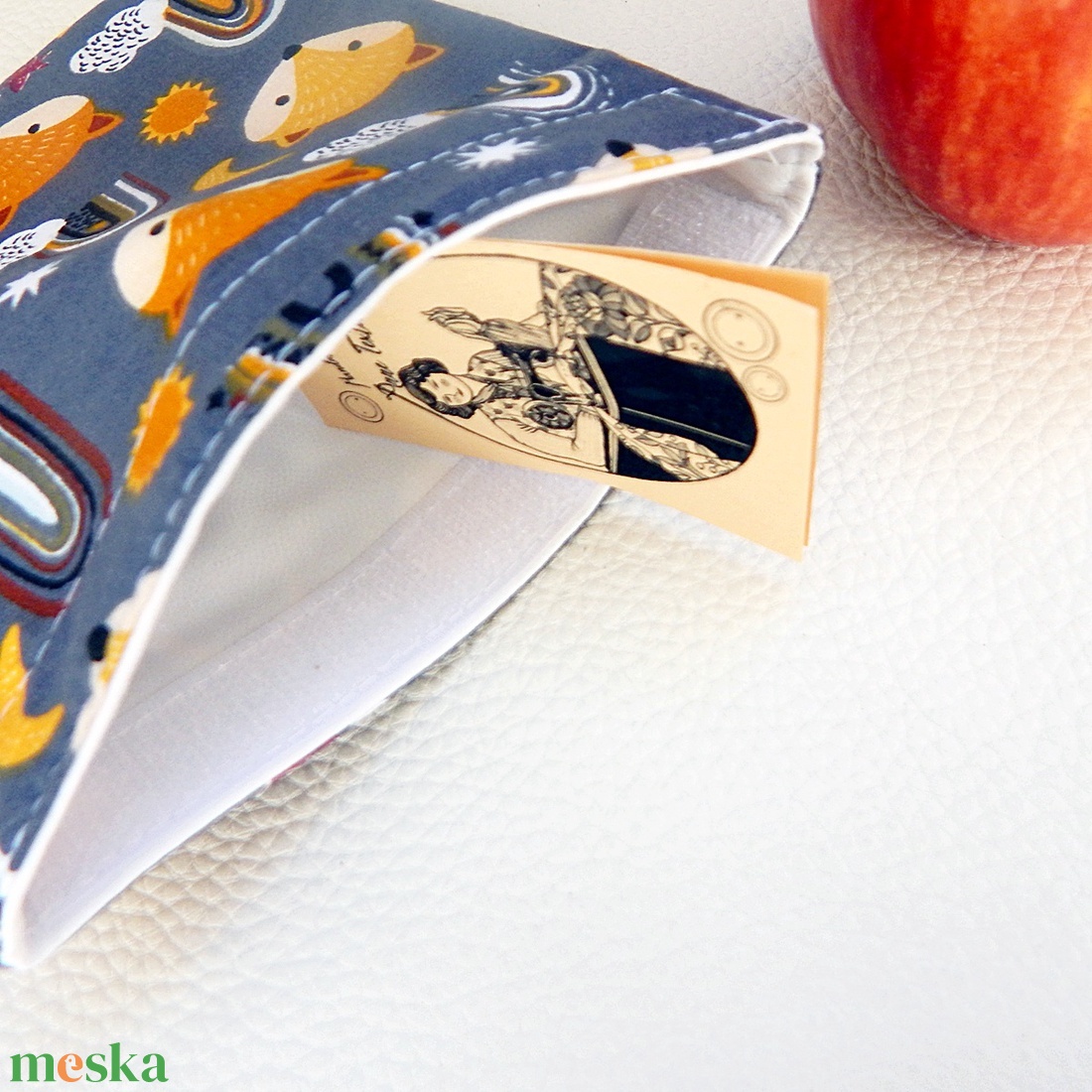 2 részes Kids Bag Szett � Vízhatlan uzsonnás táska és nasi zsák (Rókás/Szivárványos/Pöttyös) - táska & tok - uzsonna- & ebéd tartó - ebéd tasak, doboz - Meska.hu
