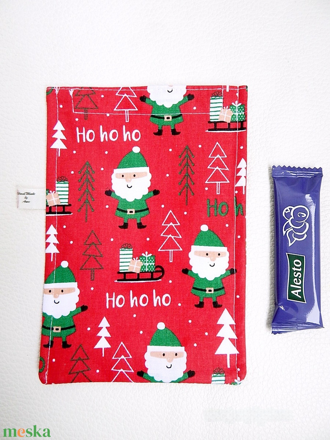 Vízhatlan zsák Santa Claus Snack - karácsony - mikulás - mikulás zsák - Meska.hu