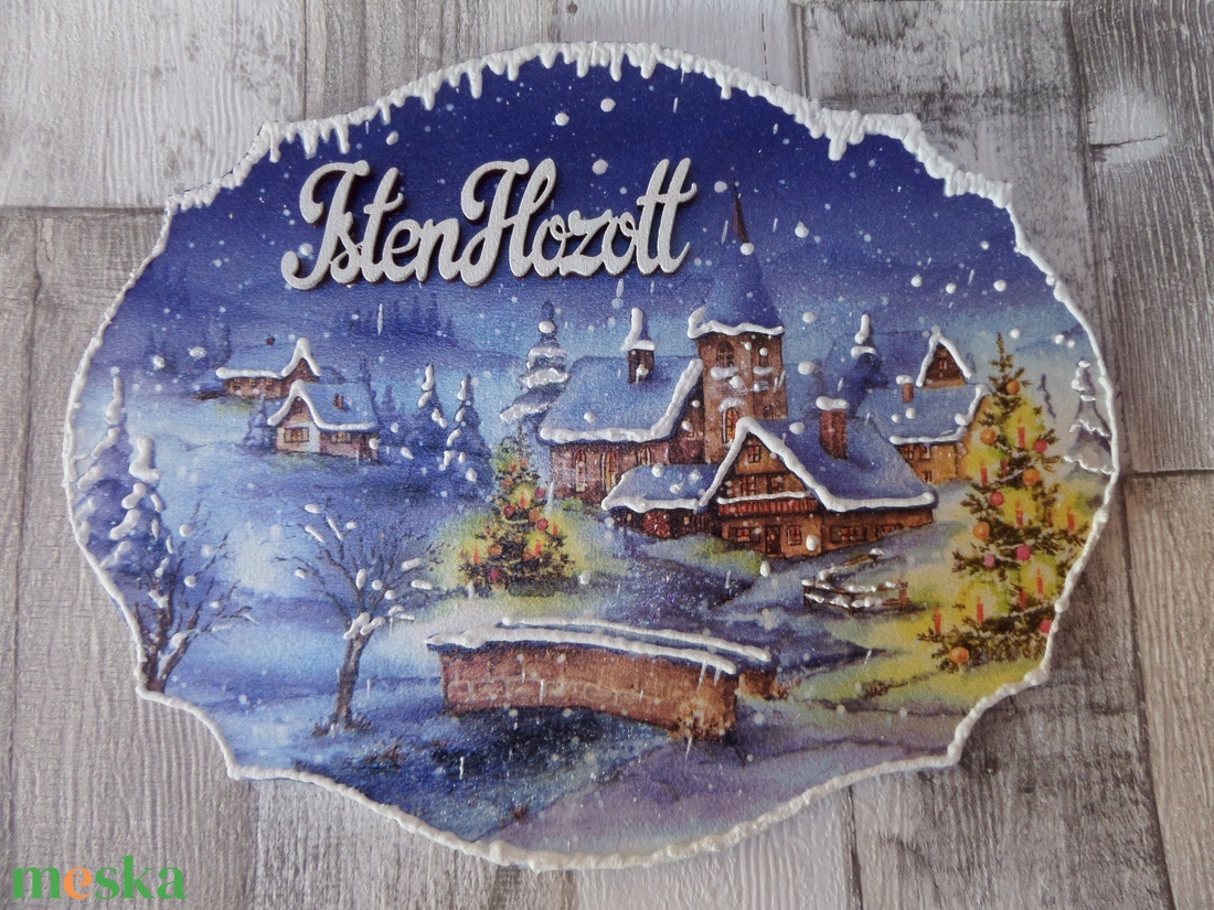 Mesebeli téli,karácsonyi tájas ajtódísz,ablakdísz,függődísz,üdvözlőtábla - karácsony - adventi díszek - adventi ajtódísz - Meska.hu Mesebeli téli,karácsonyi tájas ajtódísz,ablakdísz,függődísz,üdvözlőtábla - karácsony - adventi díszek - adventi ajtódísz - Meska.hu