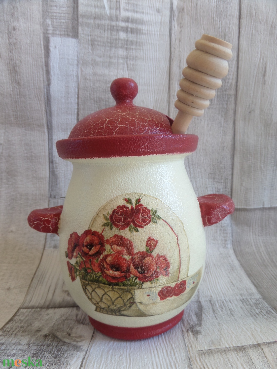 Vintage konyha,pipacs vagy tea mintás mézes csupor,méztartó - otthon & életmód - konyhafelszerelés, tálalás - konyhai tárolás - méz & vajtartó - Meska.hu Vintage konyha,pipacs vagy tea mintás mézes csupor,méztartó - otthon & életmód - konyhafelszerelés, tálalás - konyhai tárolás - méz & vajtartó - Meska.hu