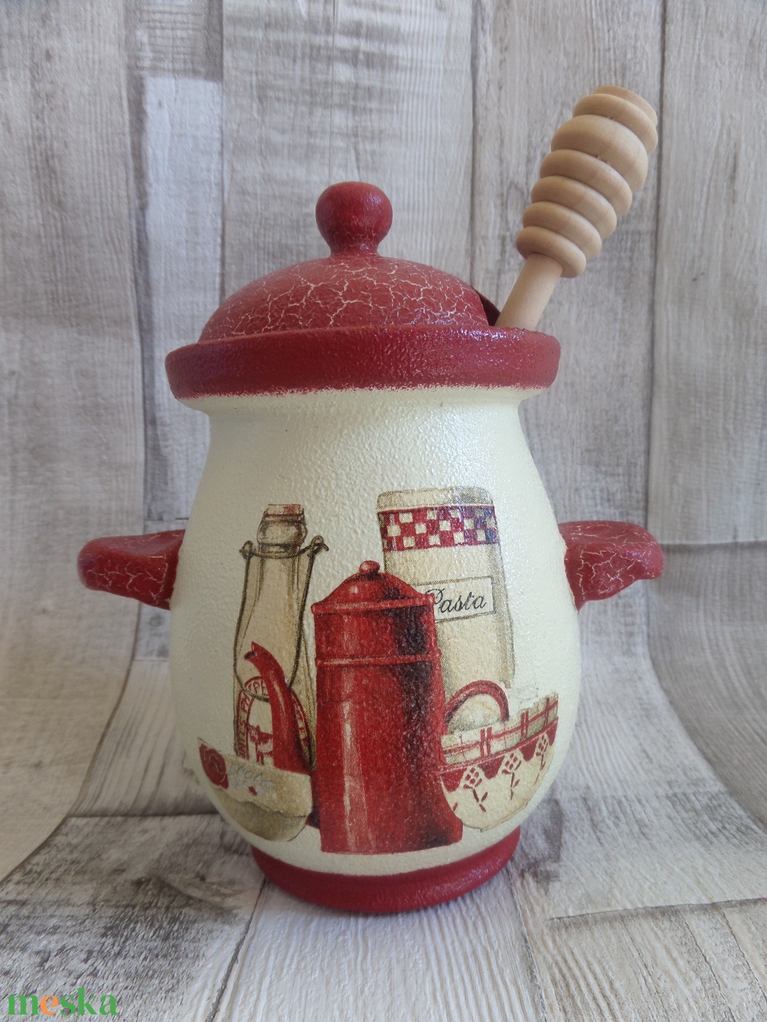 Vintage konyha,pipacs vagy tea mintás mézes csupor,méztartó - otthon & életmód - konyhafelszerelés, tálalás - konyhai tárolás - méz & vajtartó - Meska.hu Vintage konyha,pipacs vagy tea mintás mézes csupor,méztartó - otthon & életmód - konyhafelszerelés, tálalás - konyhai tárolás - méz & vajtartó - Meska.hu