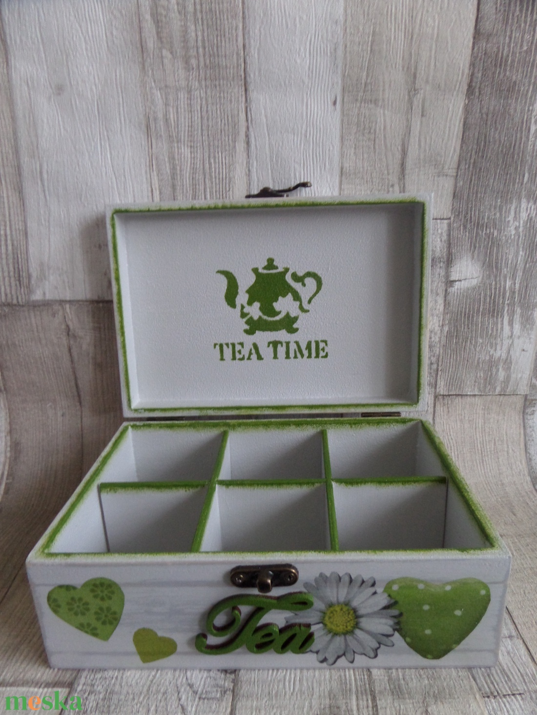 Teafiltertartó,teásdoboz virág,szív és lepke mintával 6 rekeszes - otthon & életmód - konyhafelszerelés, tálalás - konyhai tárolás - tea & kávé tárolás - Meska.hu Teafiltertartó,teásdoboz virág,szív és lepke mintával 6 rekeszes - otthon & életmód - konyhafelszerelés, tálalás - konyhai tárolás - tea & kávé tárolás - Meska.hu