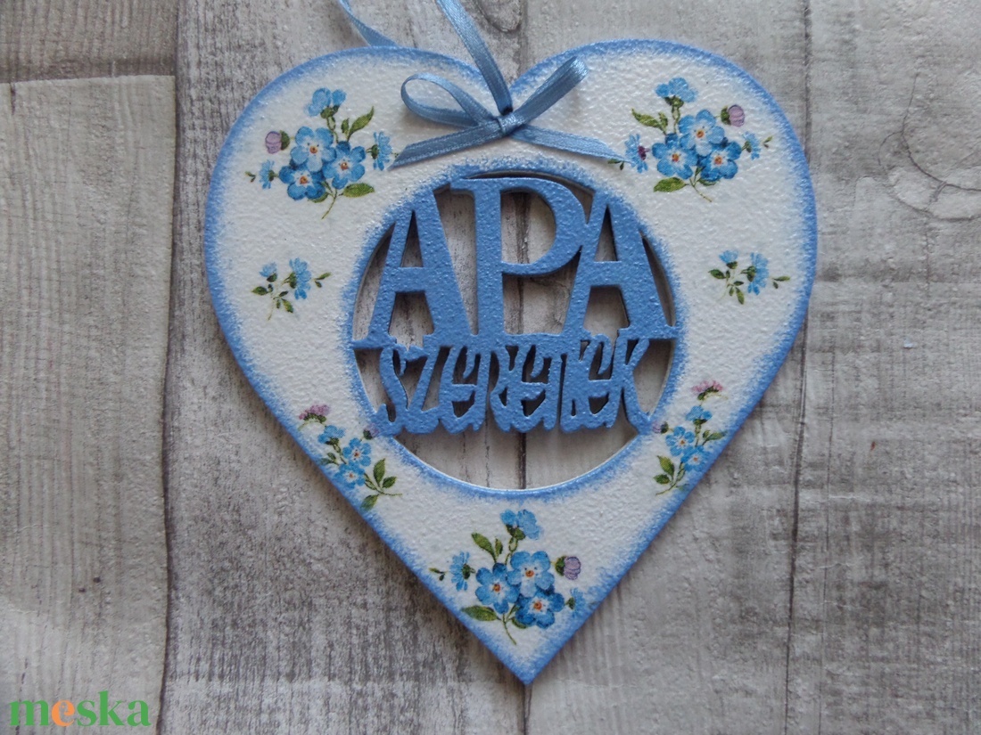 Szív alakú dísz Apa szeretlek vagy Papa szeretlek felirattal - otthon & életmód - dekoráció - dísztárgy - Meska.hu Szív alakú dísz Apa szeretlek vagy Papa szeretlek felirattal - otthon & életmód - dekoráció - dísztárgy - Meska.hu